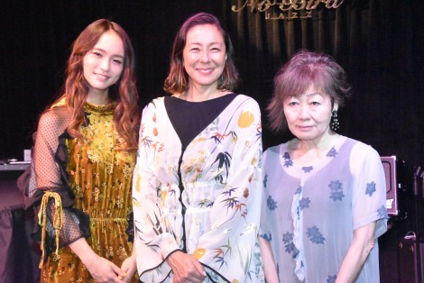 映画『食べる女』トークイベントに出席した（左から）Leola、RIKACO、筒井ともみ氏 （C）ORICON NewS inc. 