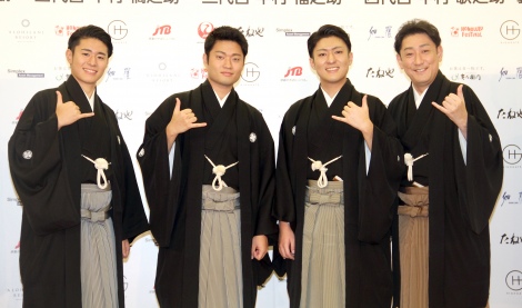 画像 写真 中村芝翫 橋之助ら息子とのハワイ思い出トークに照れ 恒例は浜辺で相撲大会 1枚目 Oricon News