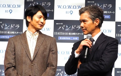 画像 写真 Wowowドラマの常連 渡部篤郎 舞台あいさつを笑いでリード 3枚目 Oricon News