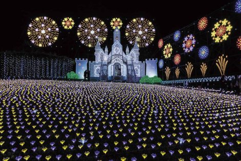 イルミネーション部門第1位　あしかがフラワーパーク「光の花の庭」栃木県足利 