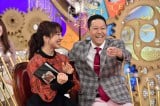 14日放送の『1周回って知らない話』で司会を務める川田裕美、東野幸治 (C)日本テレビ 