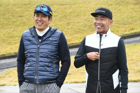 画像 写真 とんねるずのスポーツ王 周年 ゴルフ対決では松山 石川が初タッグ 4枚目 Oricon News