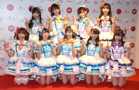 w69NHKg̍x̃n[TɎQAqours(i)шA΂ȂAzKȂȂA{L(i)~AēāAɔgǎAcqA؈ (C)ORICON NewS inc. 