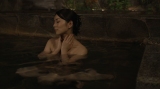 テレ朝の深夜の温泉番組『秘湯ロマン』が初のVR動画に。旅人として女優・倉澤映枝が登場(C)テレビ朝日 