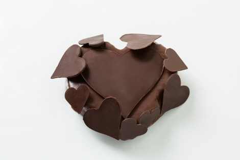 ゴディバジャパン初となる手作りキット「My Heart Chocolate Cake Set」完成写真 