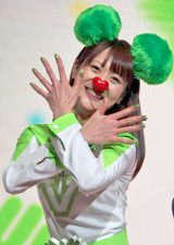テレビ朝日55周年応援隊ユニット『ゴーちゃん。GIRLS』の森葉子アナ (C)ORICON DD inc. 