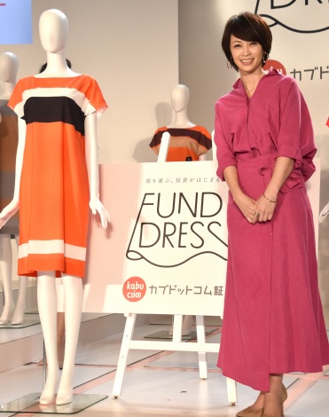 ファッションイベント『FUND DRESS Collection』に登場した辺見えみり （C）ORICON NewS inc. 