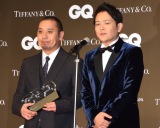 『GQ MEN OF THE YEAR 2018』を受賞した千鳥(左から)大悟、ノブ (C)ORICON NewS inc. 