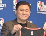 公式戦『NBA Japan Games 2019』開催発表会見に出席した楽天の三木谷浩史社長 （C）ORICON NewS inc. 
