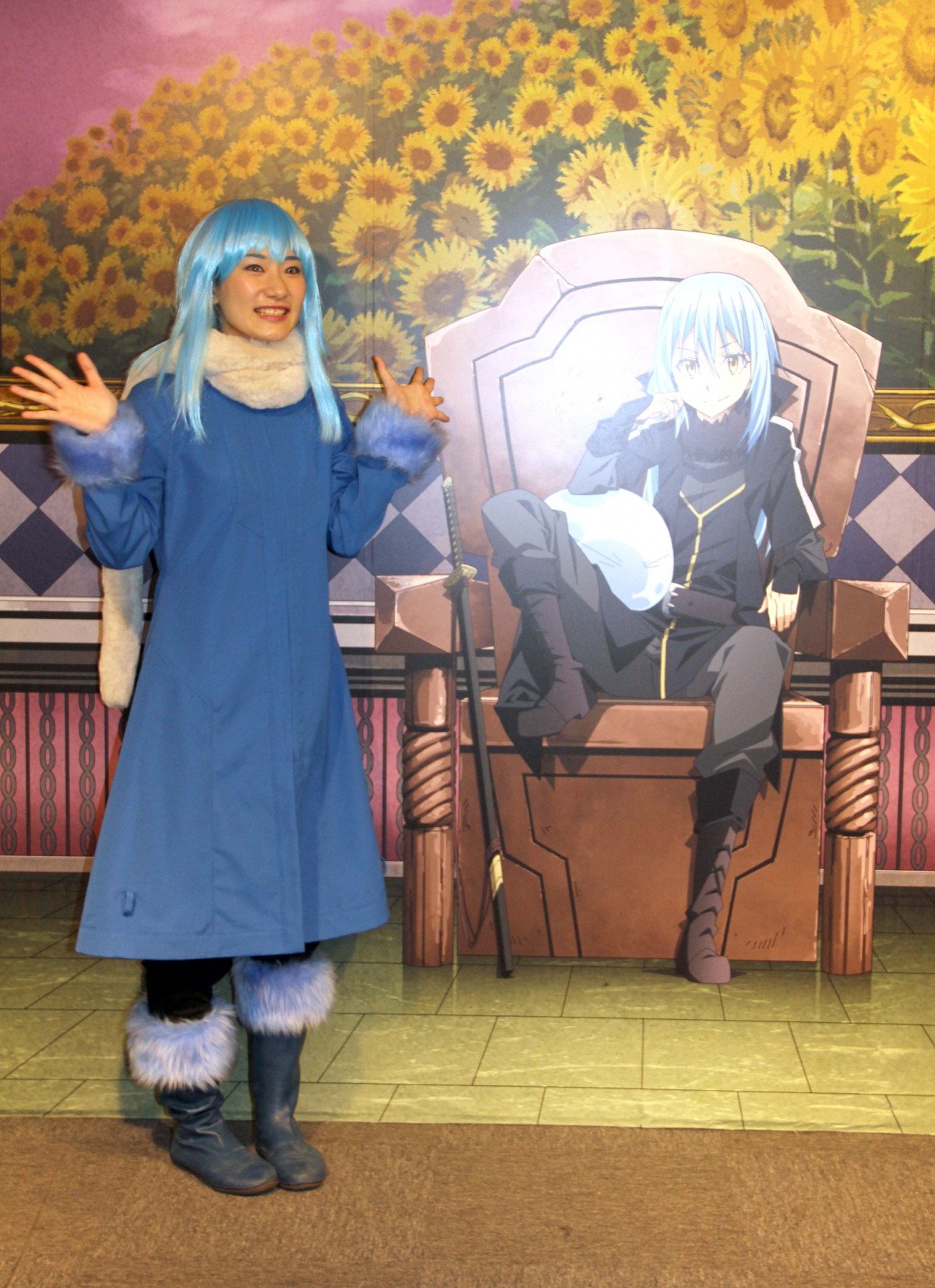 画像・写真 | 『転スラ』展開幕で岡咲美保がリムルのコスプレ VR体験で