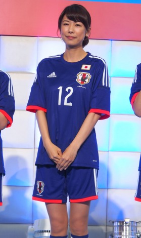 青山愛 の画像 写真 香取慎吾 10年目のサッカー日本代表応援宣言 1枚目 Oricon News