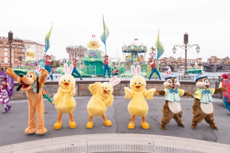 東京ディズニーシーの新ハーバーショー『Tip-Topイースター』（C）Disney 
