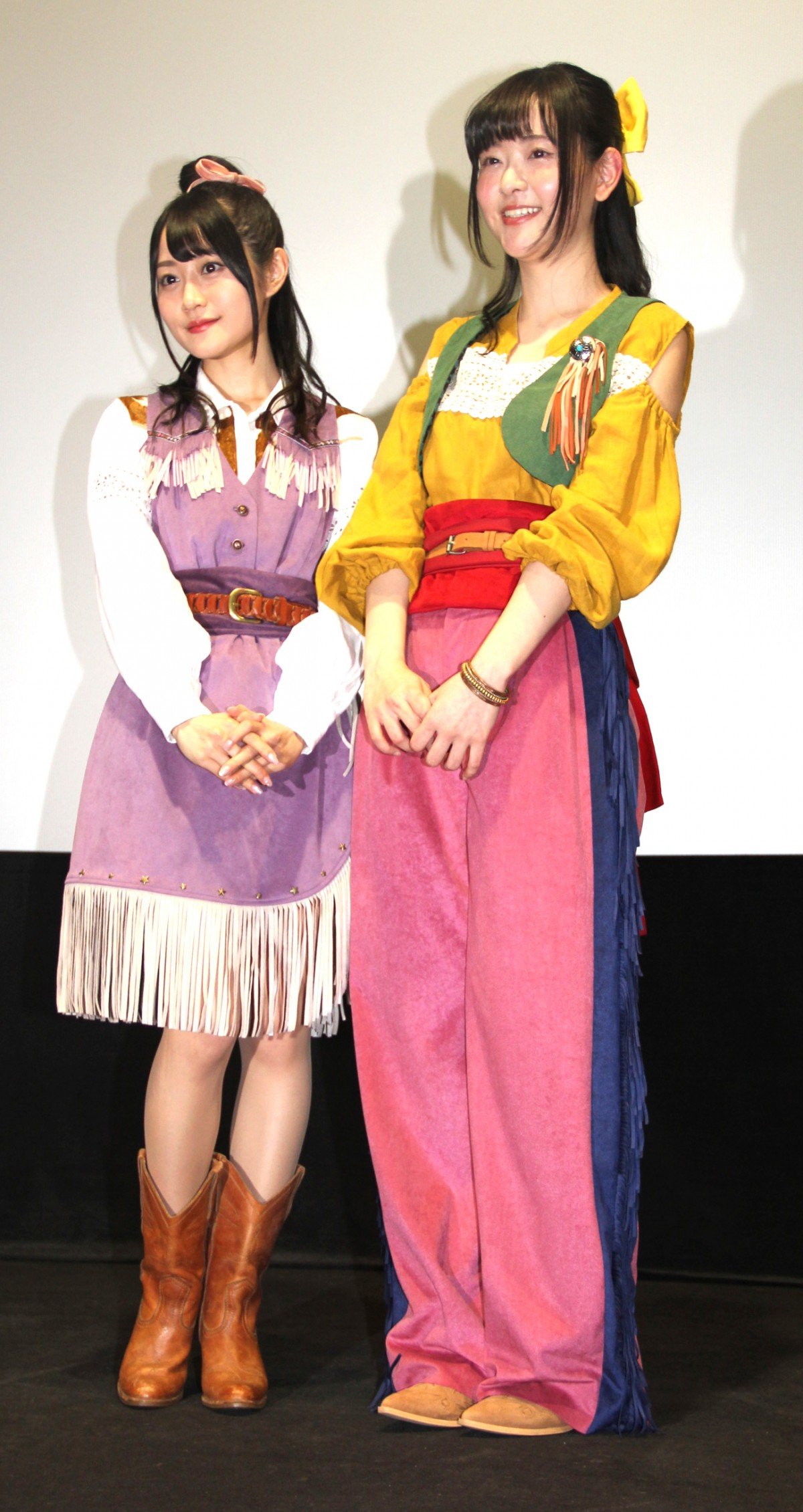 小倉唯 小倉唯＆天城サリー、アニメキャラ衣装脱いでファン興奮 ドジっ子エピソードも展開 | ORICON NEWS