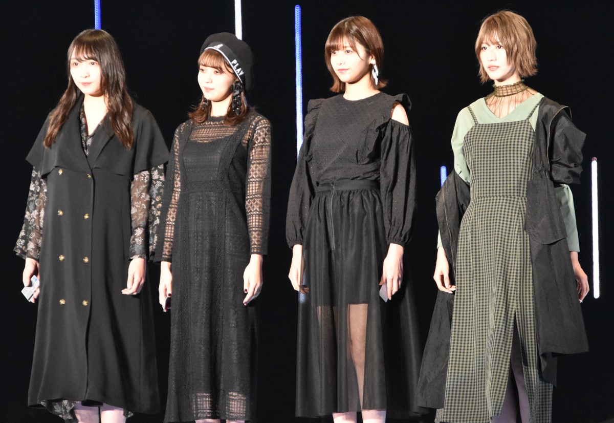 TGC2019SS】欅坂46、ブラックコーデで色気振りまく 小林由依