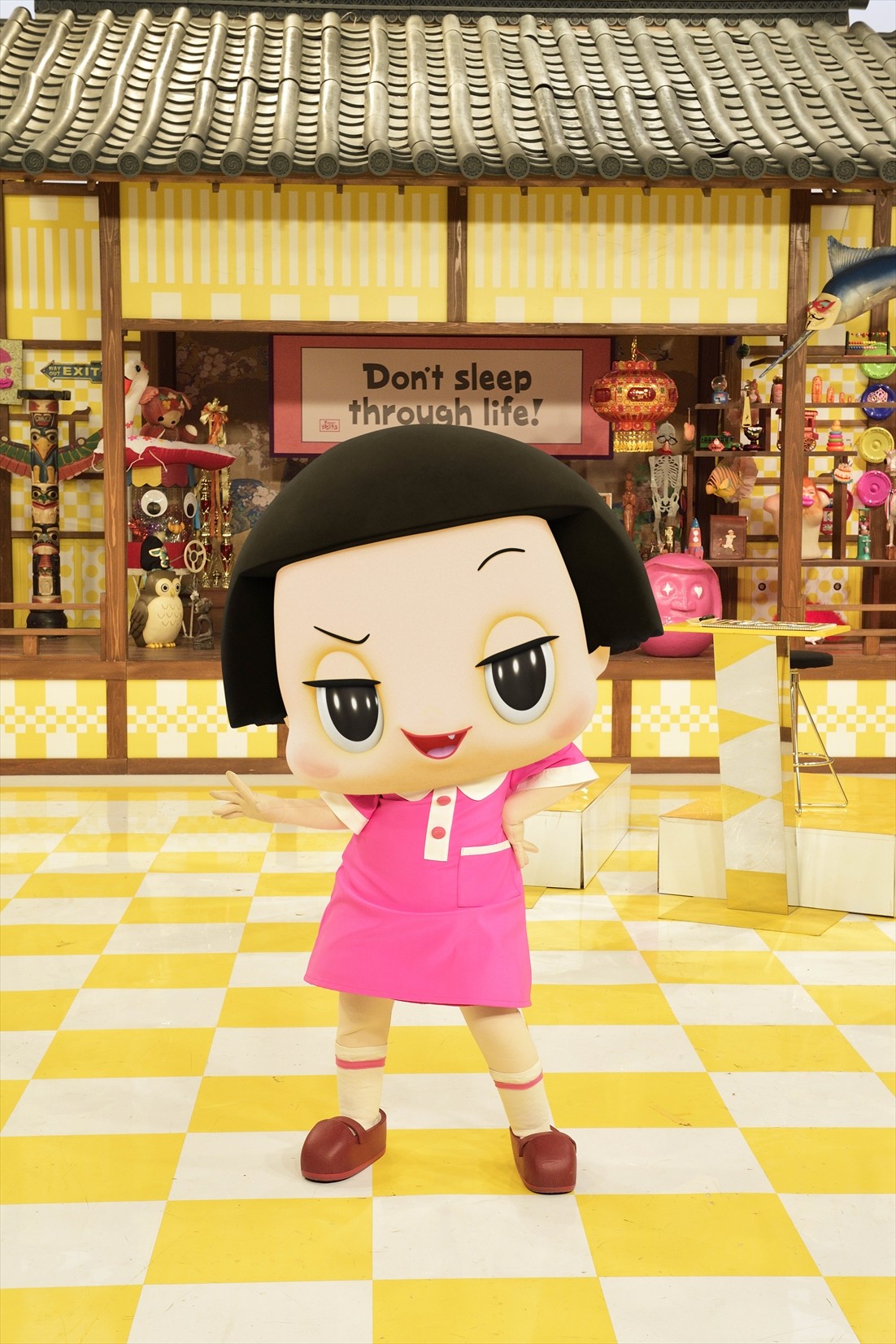 チコちゃん、始球式に初登場「ついに夢が叶いました！」 6月1日DeNA対