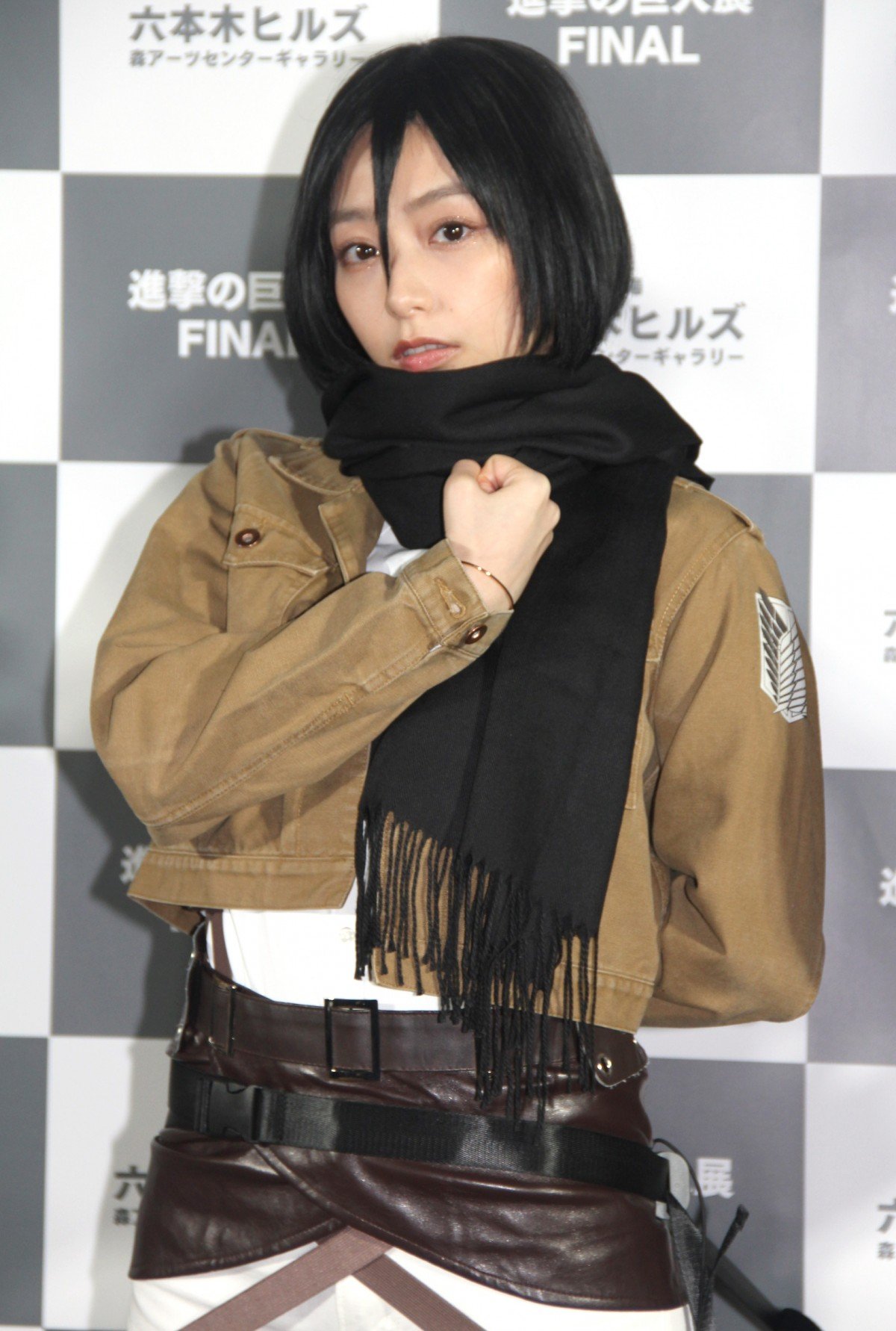 画像・写真 | 宇垣美里『進撃の巨人』ミカサコスプレ披露 ミニ巨人駆逐で「戦わなければ勝てない…」 4枚目 | ORICON NEWS