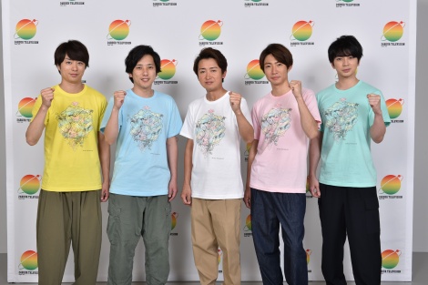 嵐 大野智 24時間テレビ 4度目のチャリtシャツデザイン メンバーも絶賛 いよいよ 始まるね Oricon News