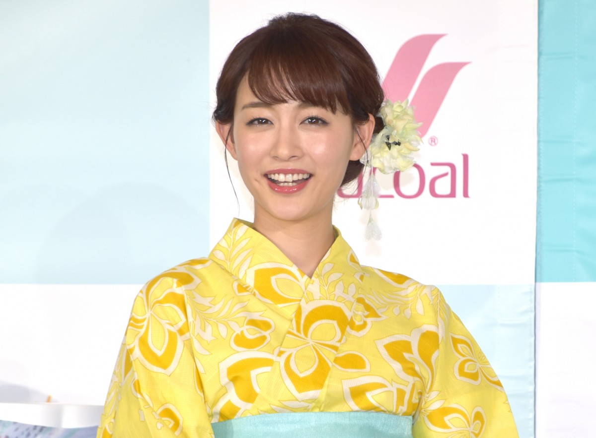 新井恵理那 浴衣天気予報 画像・写真 | 新井恵理那、浴衣姿でボディラインに自信「挑戦の夏です」 3枚目 | ORICON NEWS