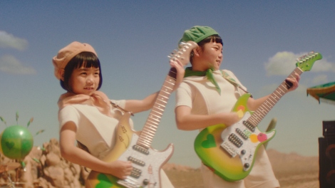 画像 写真 ダカラちゃん ムギちゃん姉妹が新衣装 Cmソング演奏 歌唱に うれしい 3枚目 Oricon News