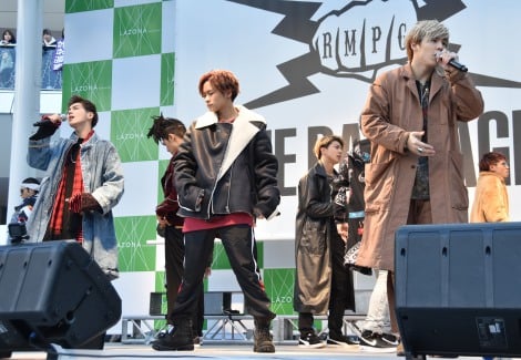 THE RAMPAGE from EXILE TRIBE メジャーデビュー記念イベントの模様 （C）ORICON NewS inc. 