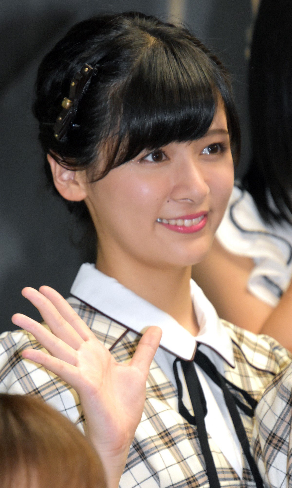 NGT48  アイカブ　缶バッチ（直筆サイン入り）村雲颯香❻ NGT48 アイカブ 缶バッチ（直筆サイン入り）村雲颯香➅