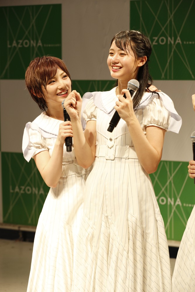 STU48 ペアカット 生写真   岡田奈々 瀧野由美子 画像・写真 | STU48岡田奈々の「大好きな人」告白 センター瀧野