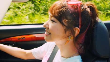 画像・写真 | 柏木由紀、免許取得4年で初運転 オープンカーで北海道