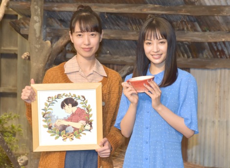 広瀬すずから戸田恵梨香へ 朝ドラ バトンタッチ 戸田の手作りマグカップにすず感激 Oricon News
