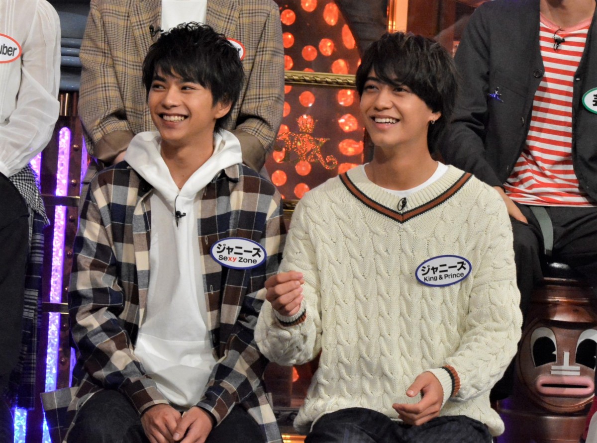 佐藤勝利＆高橋海人、独特の特技披露 ダウンタウン松本も驚き