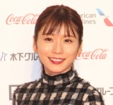 『第32回東京国際映画祭』レッドカーペットに登場した松岡茉優 (C)ORICON NewS inc. 