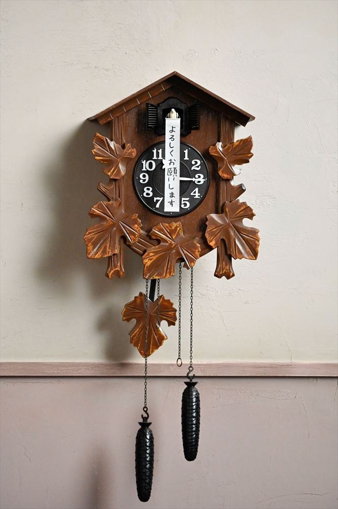 松本人志 鳩時計表示形式アナログデジタル - インテリア時計