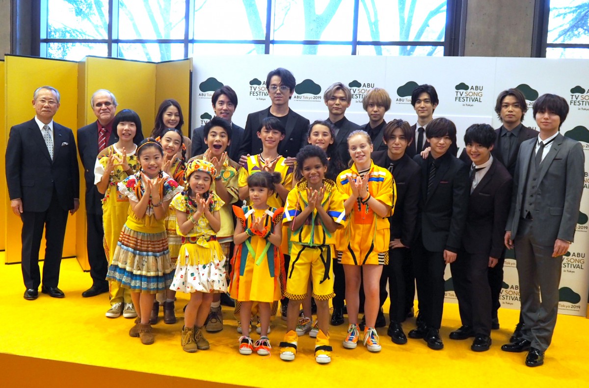 Hey! Say! JUMP＆Foorin、“日本代表”として意気込み アジア太平洋地域の歌の祭典開催 | ORICON NEWS