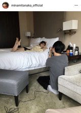 田中みな実、美尻あらわなベッド 