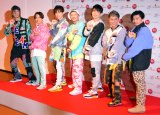 『第70回NHK紅白歌合戦』のリハーサルに参加したDA PUMP（左から）TOMO、DAICHI、YORI、ISSA、KENZO、KIMI、U-YEAH （C）ORICON NewS inc. 