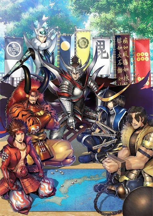 織田シナモン』×『戦国BASARA』コラボイラスト公開 迫力あふれる武将たち集結 | ORICON NEWS