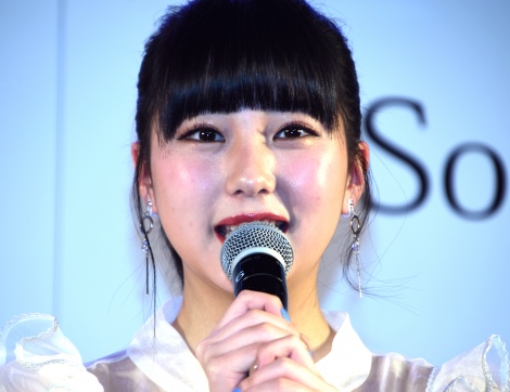 『AKB48グループのVRライブ配信開始に関する記者発表会』に出席した田中美久 （C）ORICON NewS inc. 