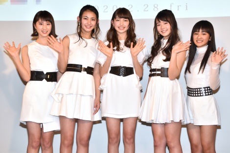 美少女5人組ユニット 1 デビュー会見で飛躍誓う 魅力的な表現者になりたい Oricon News