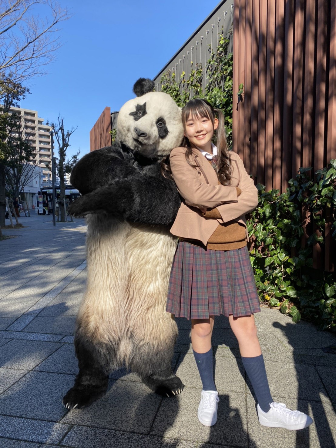 ZIP！』で令和版ワンポイント英会話 “パンダ”が英語のフレーズを伝授