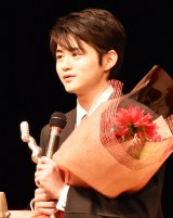 『第41回ヨコハマ映画祭』最優秀新人賞を受賞した鈴鹿央士 (C)ORICON NewS inc. 