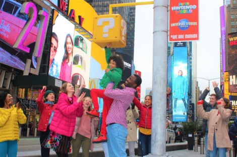 画像 写真 マリオ ハテナブロック がニューヨーク中心街に突如出現 Usj新エリアに世界が熱狂 5枚目 Oricon News