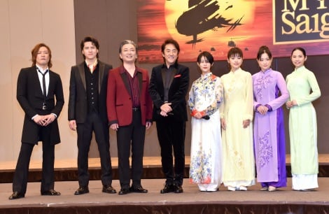 画像 写真 高畑充希 アオザイ姿で ミス サイゴン 製作会見久々ミュージカルで お尻に火がついてます 5枚目 Oricon News