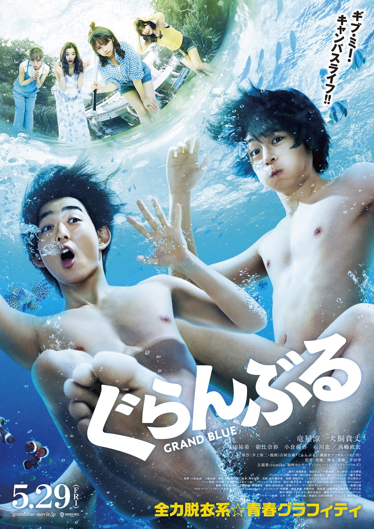 映画　ヌード　シーン なぜ俺は裸になっている？」 映画『ぐらんぶる』予告映像解禁 | ORICON NEWS