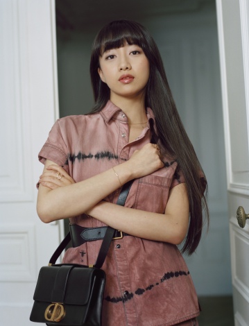 Diorの新アンバサダーに就任したCocomi　写真：Emma Le Doyen 