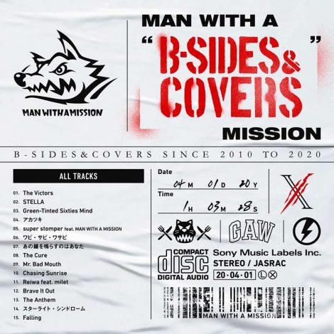 MAN WITH A MISSIONwMAN WITH AgB-SIDES & COVERShMISSIONx(\j[E~[WbNR[Y/41) 