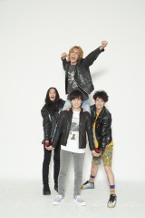 6月1日放送の『正しいロックバンドの作り方』に出演する栗原類、（上）藤井流星、（下）神山智洋、吉田健悟　 　(C)NTV・J Storm 