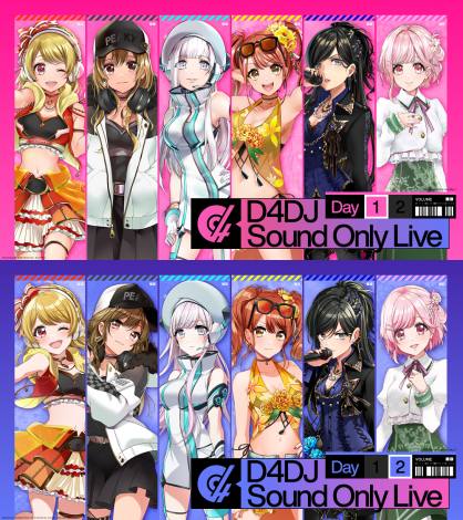 JÂꂽuD4DJ Sound Only Livev (C) bushiroad All Rights Reserved. (C) Donuts Co. Ltd. All rights reserved. illust: ₿ 