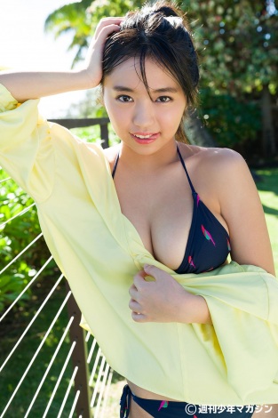 大原優乃 ハワイで魅せる圧巻ビキニと開放的な表情 マガジン 初の電子写真集 Oricon News