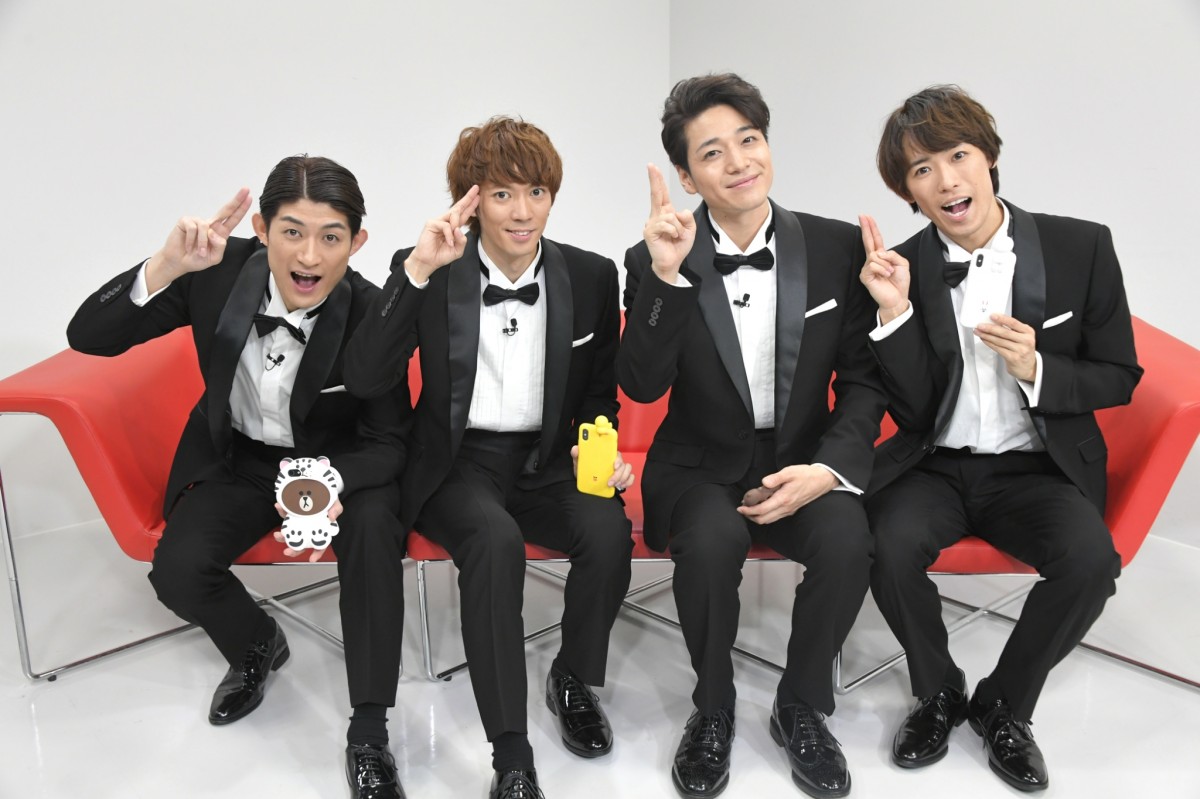 Johnny&#39;s - 【ゆん】ふぉ〜ゆ〜　アクスタ　松崎祐介　福田悠太　越岡祐貴　辰巳雄大 ふぉ～ゆ～、2度目の単独ライブ『ENTA!2』製作発表 “爆笑” 会見