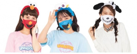 Usj エルモやスヌーピーになりきれる 映えマスク 8 7発売 Oricon News