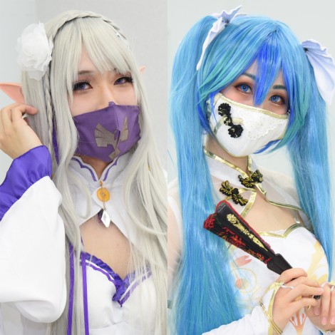 キャラクター愛溢れるマスクを自作 感染拡大予防とコスプレ文化への想い Oricon News